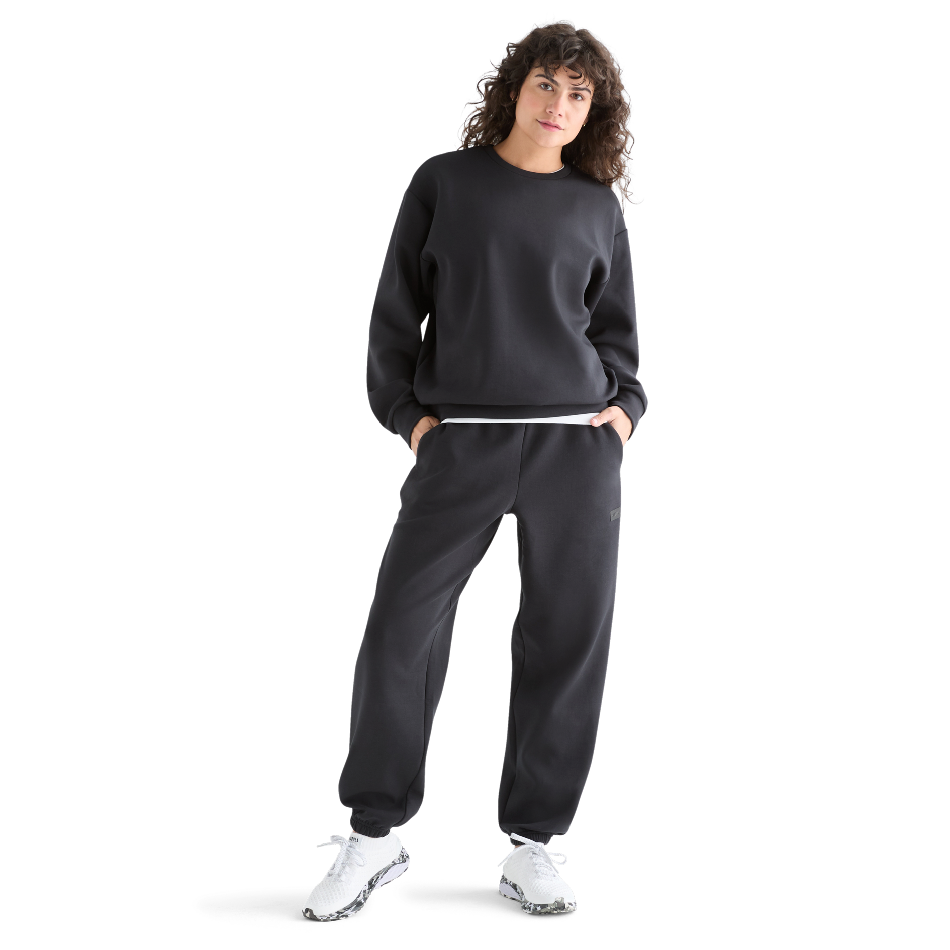 Women's All-Day Elements Crew Neck Sweatshirt - Soft & Comfortable Casual Pullover for Everyday Wear - Perfect for Lounging, Running Errands & Outdoor Activities