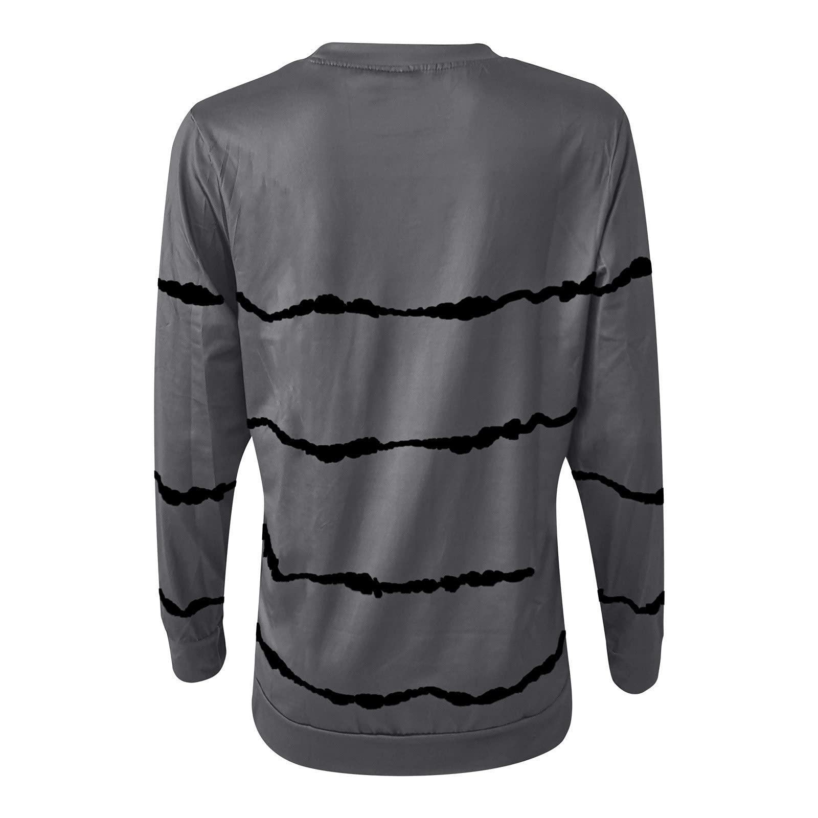 RKSTN Women's Long Sleeve Blouse - Loose Fit Casual T-Shirt & Crewneck Sweatshirt | Dressy Fall Tops 2024 | Perfect for Office Wear, Weekend Outfits & Layering