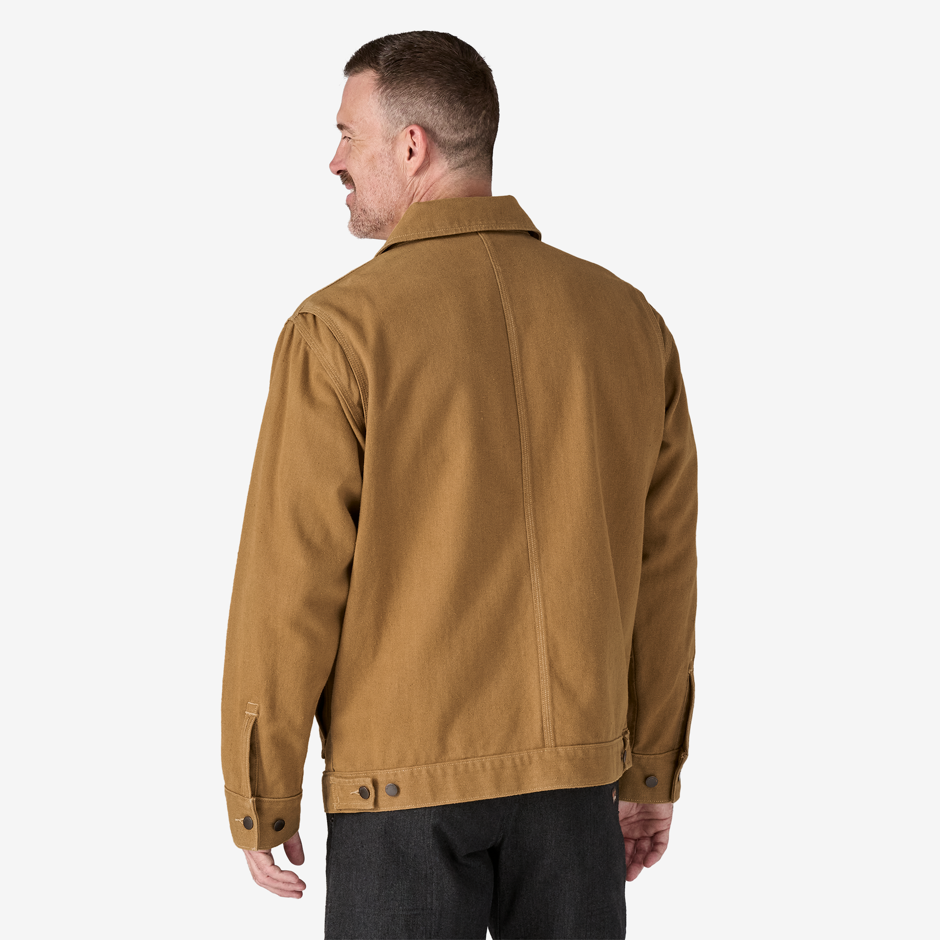 Men's Iron Forge™ Heavy Duty Canvas Chore Coat - Durable Workwear Jacket for Outdoor Labor, Farming & Casual Wear