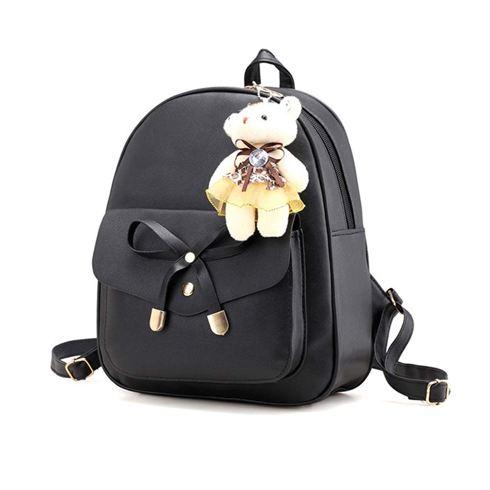 ASWER Women 4PCS Backpack Purse Set for School Travel Work