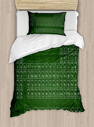 Emerald and Pale Green