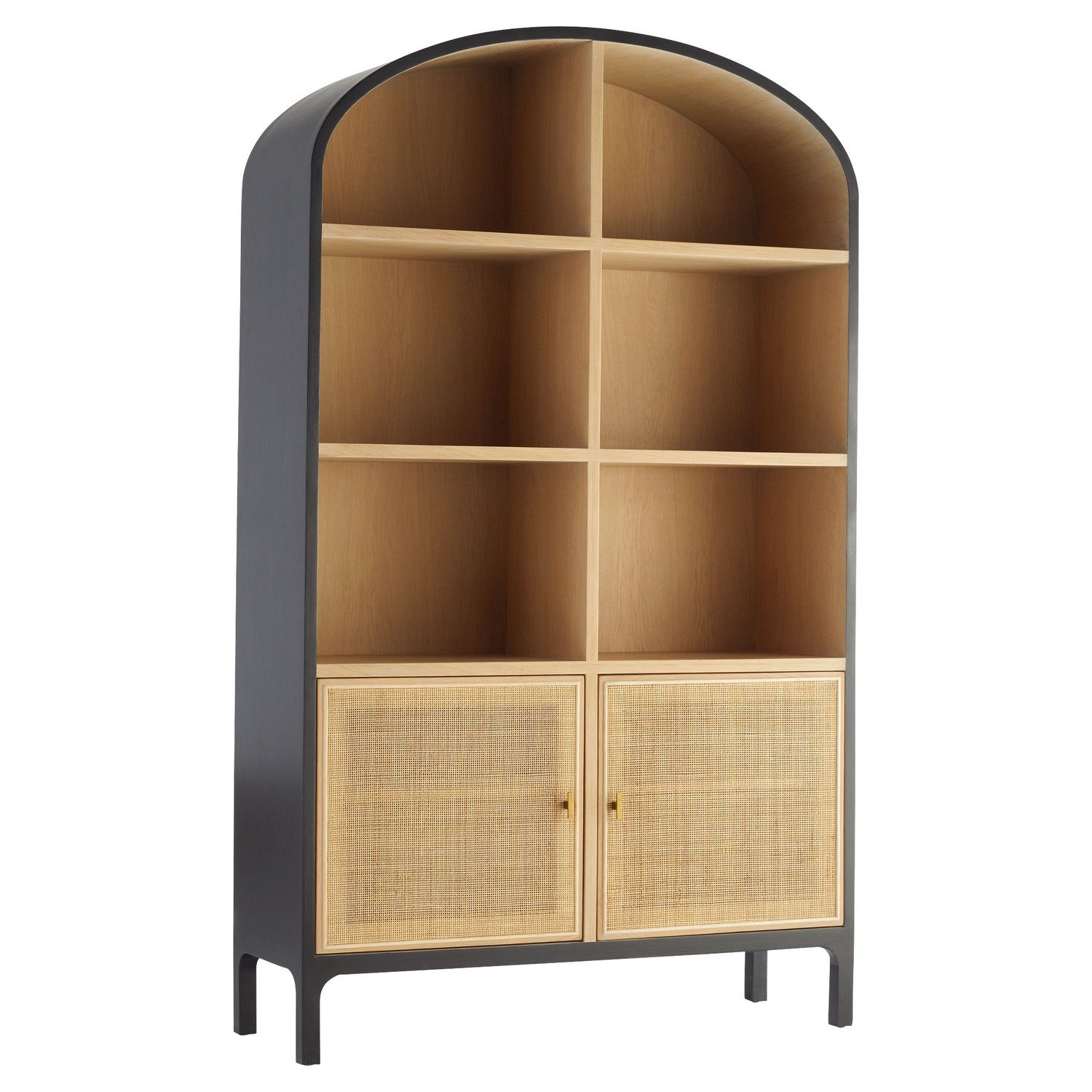 Cyan Design 11496 Lamu Cabinet - Black Wooden Storage Cabinet for Living Room, Bedroom & Office Organization