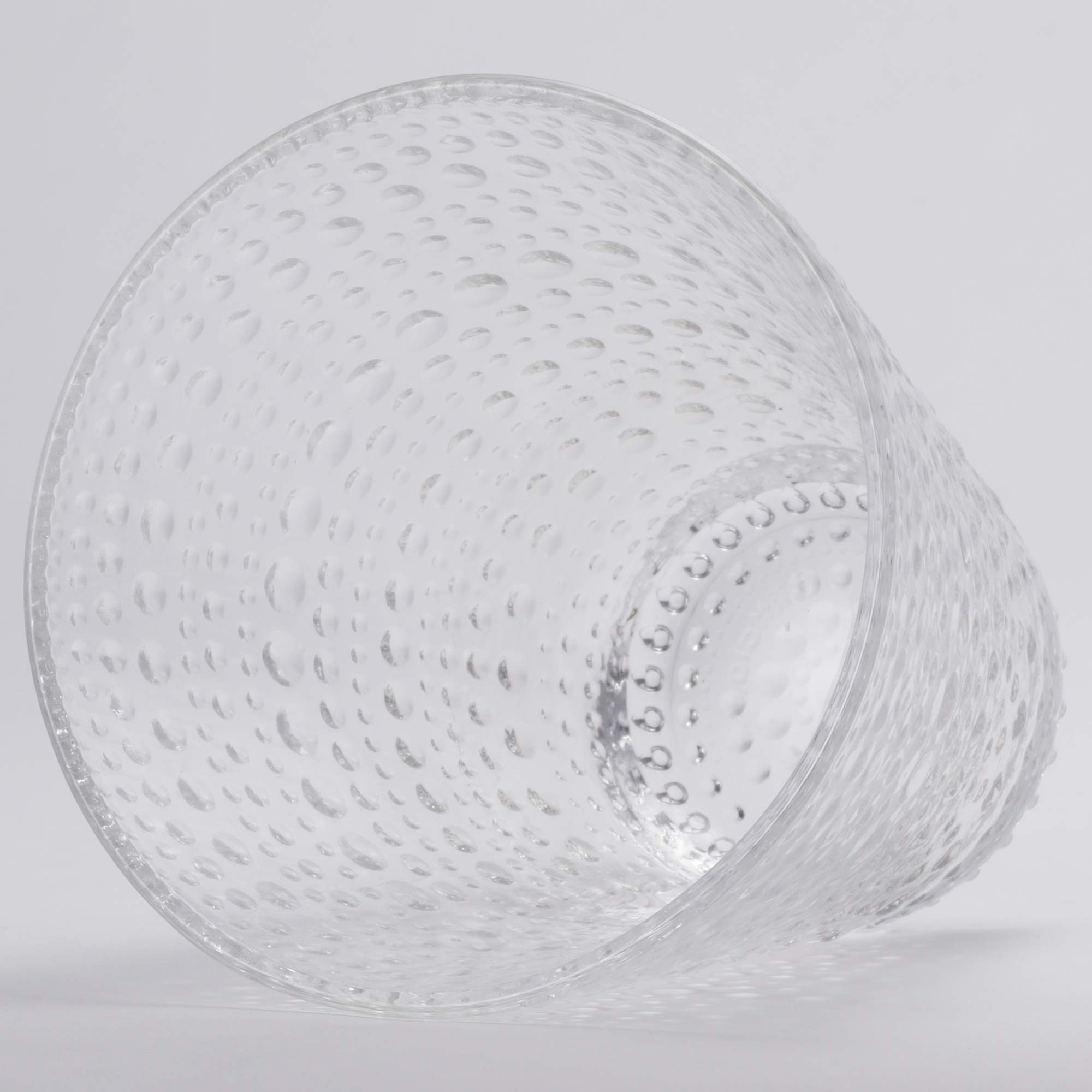 Iittala Kastehelmi Clear Glass Tumblers Set of 2 - Modern Scandinavian Drinking Glasses for Water, Juice & Cocktails - Perfect for Home, Restaurant & Party Use