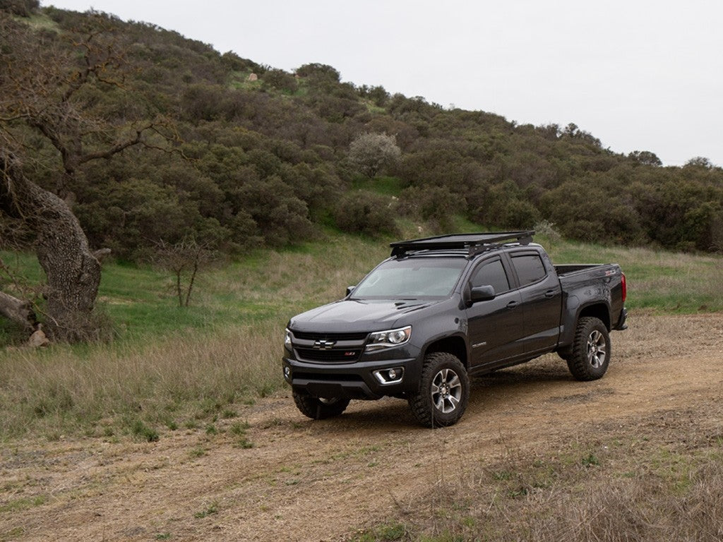 Front Runner Chevy Colorado (2015-Current) Slimline II Roof Rack Kit - Heavy Duty Aluminum Roof Rack System for Off-Road Adventures & Outdoor Gear Storage