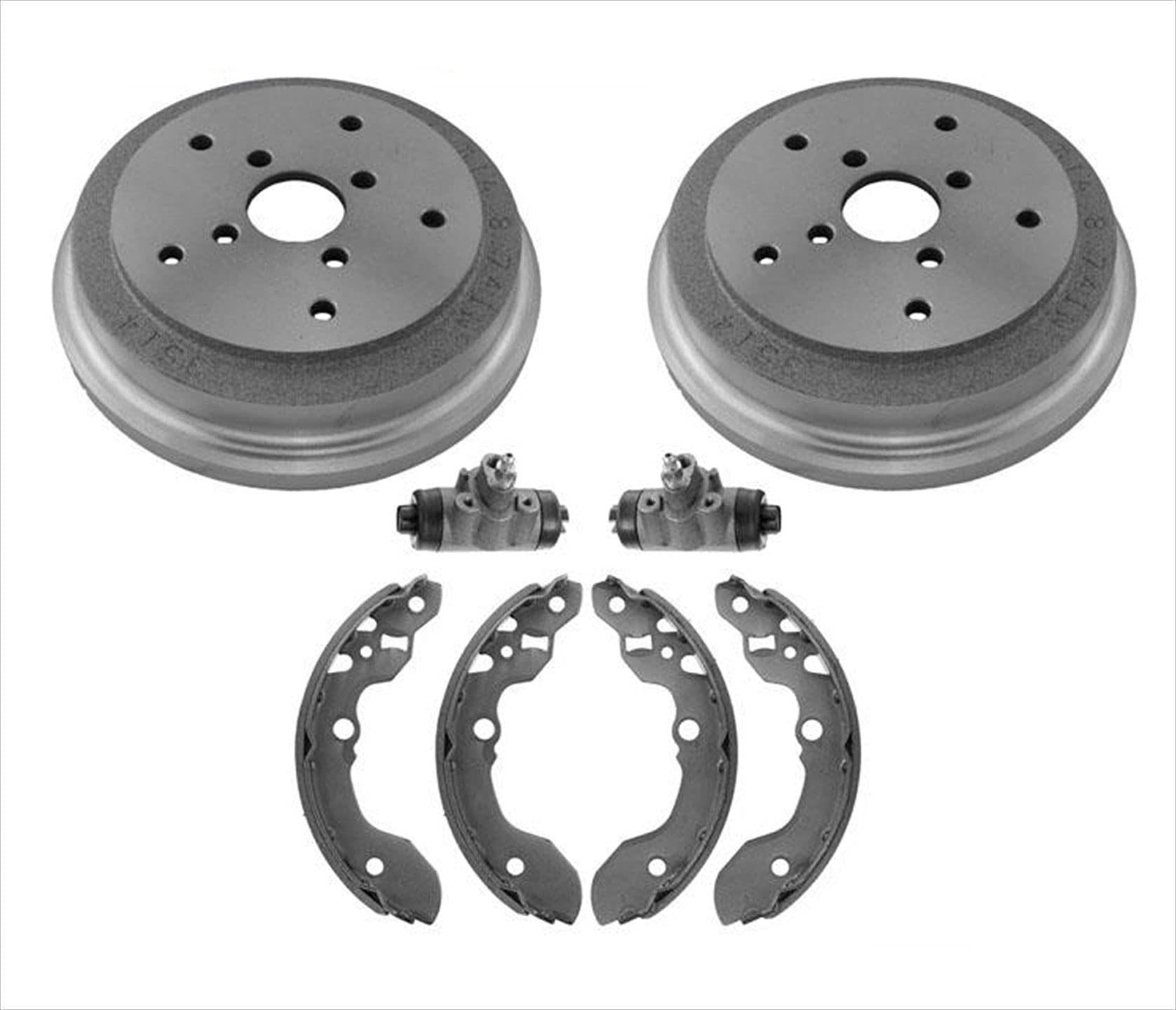 GEO Tracker & Sidekick Rear Brake Drums, Brake Shoes & Wheel Cylinder Replacement Parts (1991-1995) - Perfect for Off-Roading, Daily Commuting & Classic Car Restoration