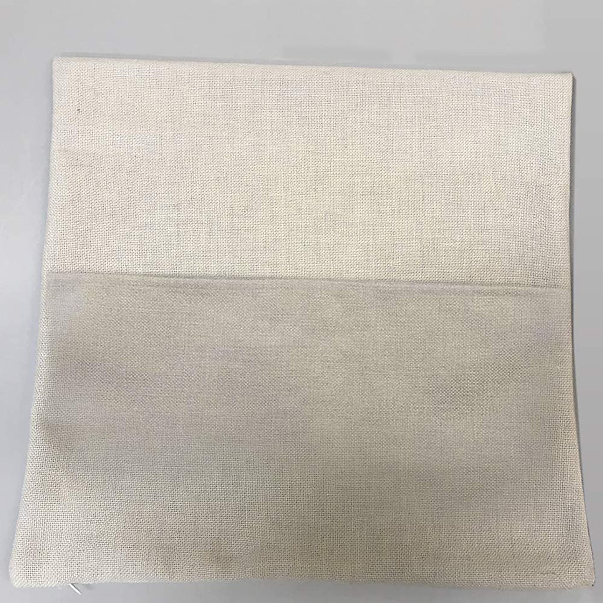 Hometex 16x16 Inch Sublimation Pillow Covers & Inserts Bundle - 10 Pack Faux Linen Decorative Cushion Set for Heat Press Printing - Perfect for Home Decor, Sofa, Bedroom & DIY Craft Projects
