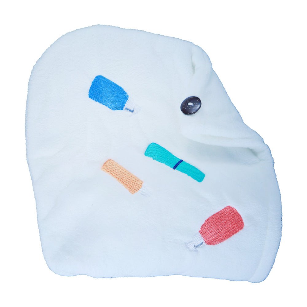 Pump Kurly Kidz Hair Towel for Kids - Soft Microfiber Hair Wrap for Curly & Wavy Hair - Quick Dry Hair Towel for Bath, Shower & Swimming - Perfect for Toddlers & Children