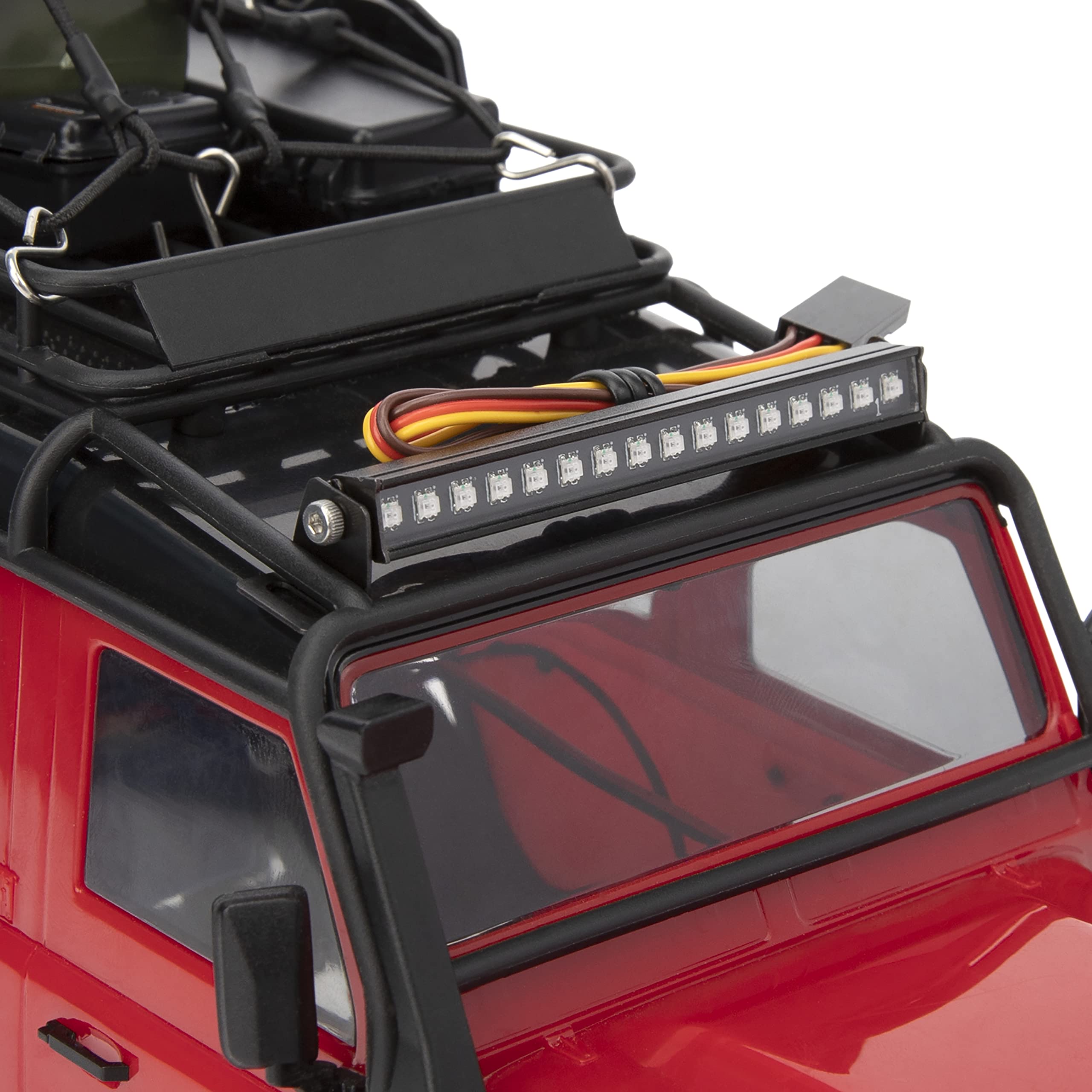 MEUS TRX4M Roof Light Bar - 16 LED 8 Modes for RC Crawler Car Upgrade | Off-Road Night Crawling