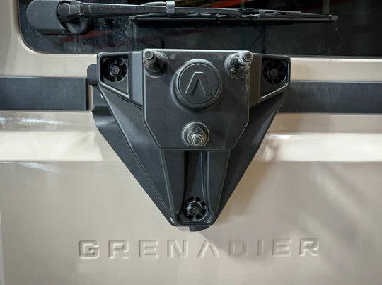 Grenadier Tire Relocation Bracket - Euro Style Off-Road Accessory for Jeep & 4x4 Vehicles | Perfect for Adventure & Overlanding