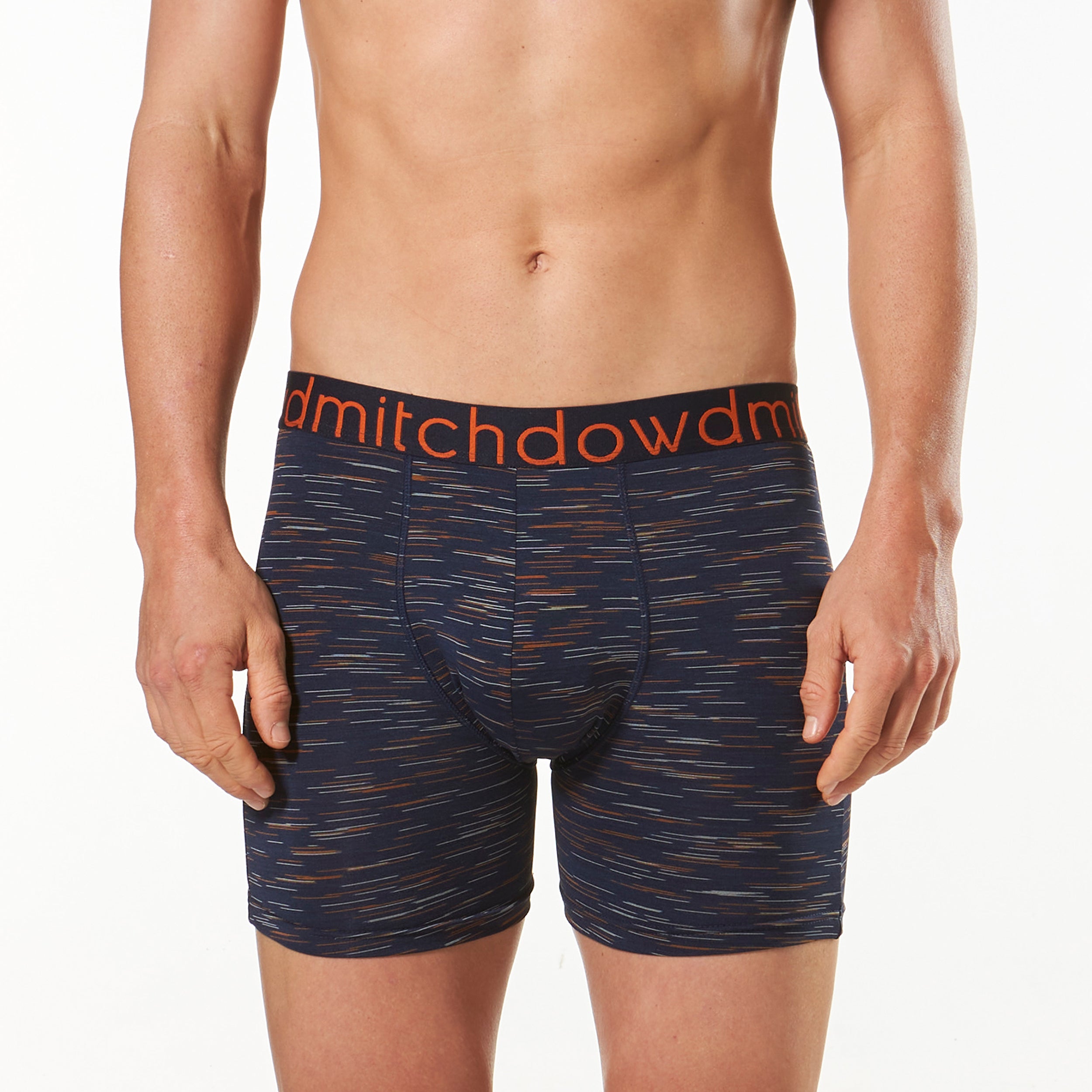 Men's Active Trunks 3-Pack - Breathable Quick-Dry Underwear for Gym, Running & Everyday Wear - Navy Blue