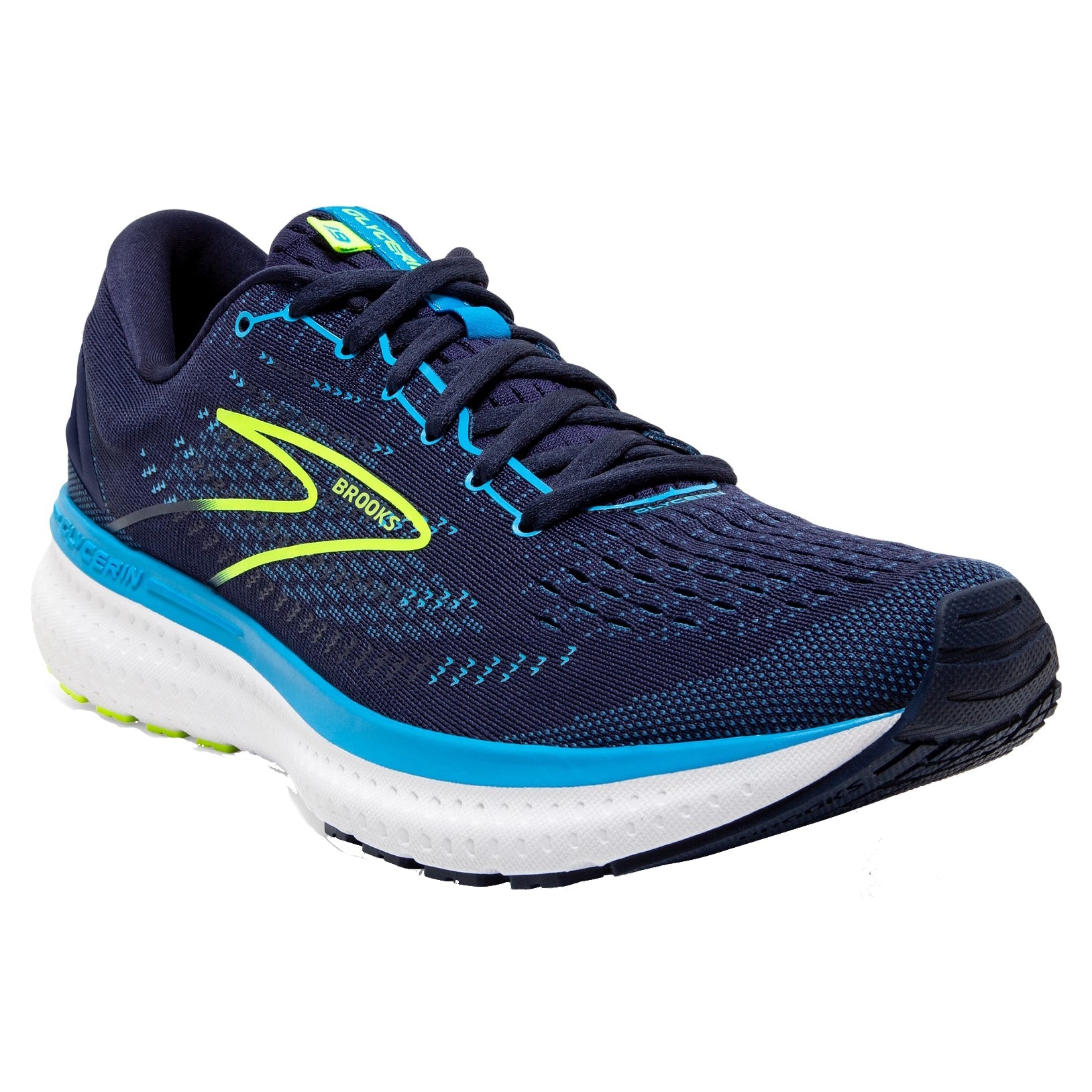 Brooks Glycerin 19 Men's Running Shoes - Cushioned Road Running Sneakers for Long Distance & Marathon Training - Perfect for Jogging, Gym Workouts & Daily Wear