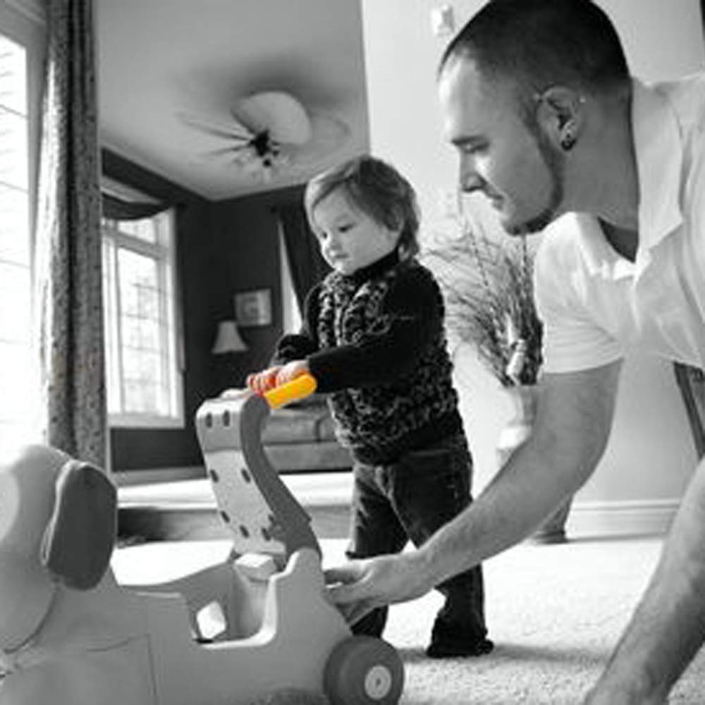 Fisher-Price Ride-On Puppy Handle W9740 - Replacement for Stride-to-Ride Toy - Home Playtime
