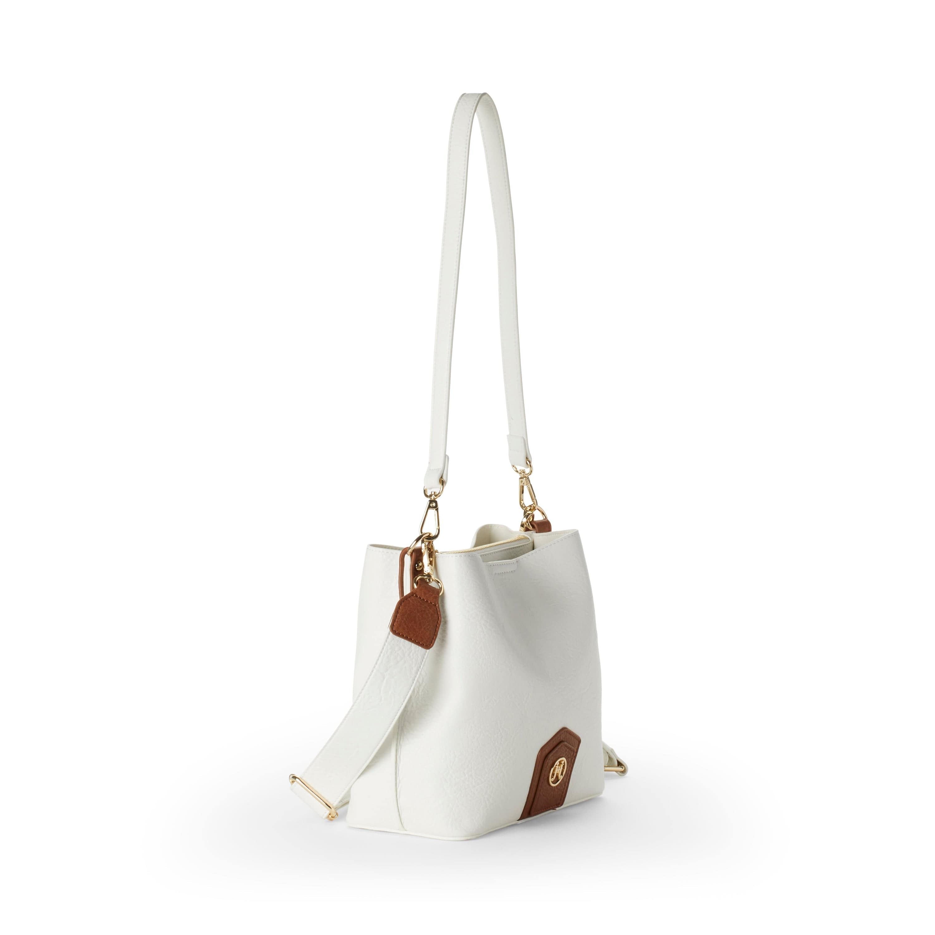 Naomi Vegan Leather Bucket Crossbody Bag for Women - Stylish & Lightweight Shoulder Purse in Multiple Colors | Perfect for Work, Travel & Everyday Use