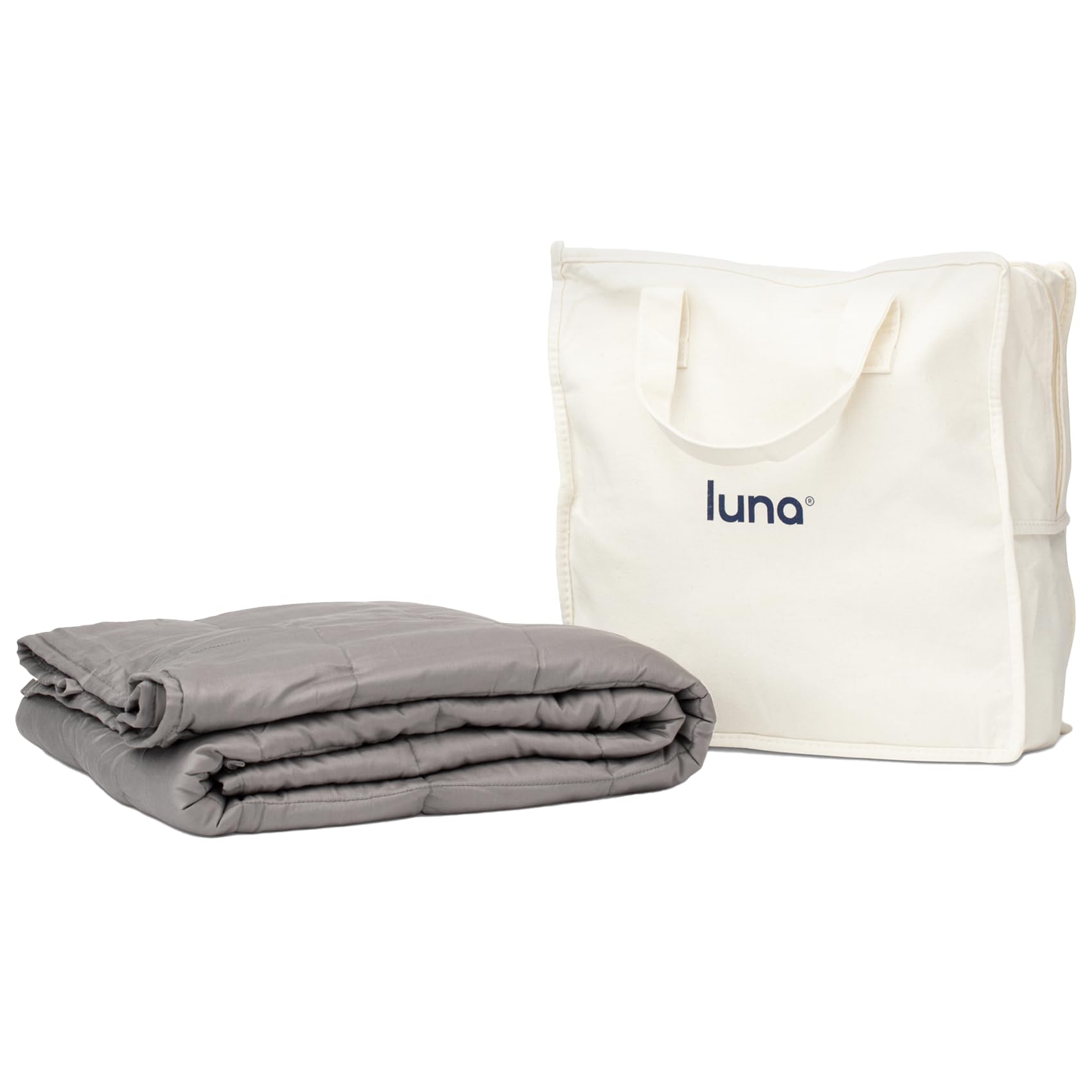 Luna Weighted Blanket for Kids 10lbs - Premium Lyocell Sleep Blanket for Better Rest - Breathable & Comfortable Cooling Weighted Blanket for All Seasons - Twin Size 41