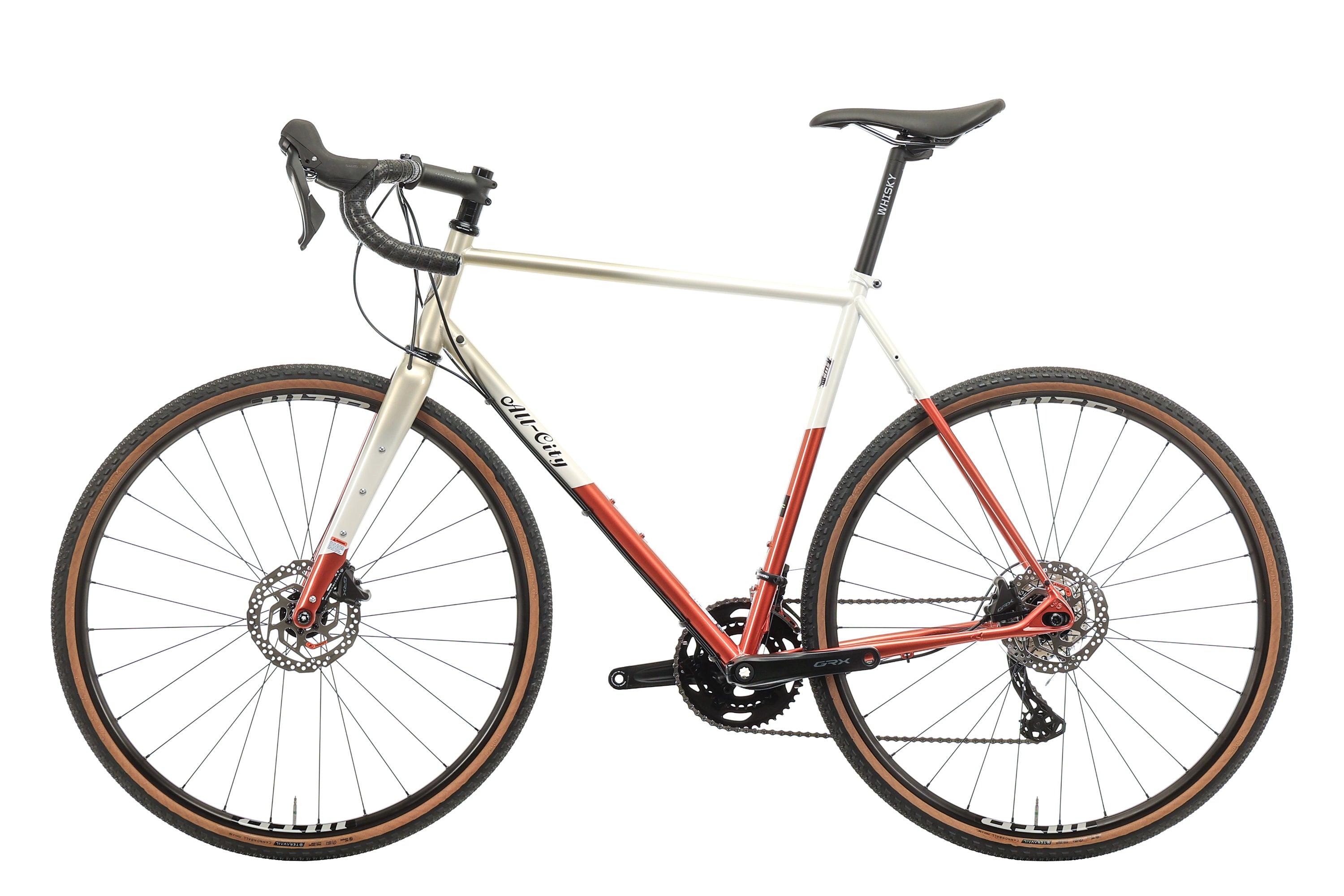 2024 All City Cosmic Stallion GRX Gravel Bike - 58cm Adventure & Commuting Bike for Men & Women - Perfect for Off-Road Trails, City Riding & Long-Distance Cycling