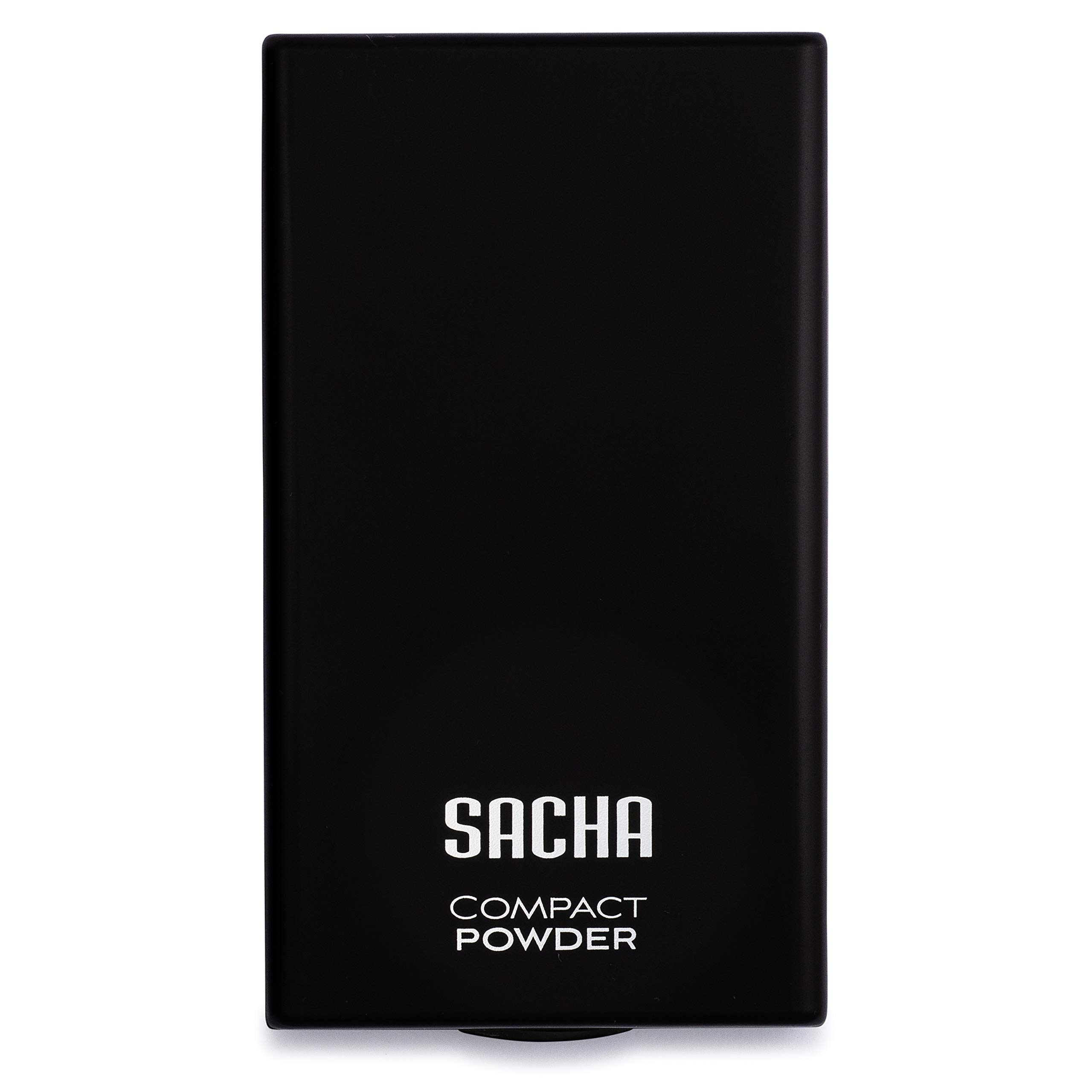 Sacha Buttercup Translucent Face Powder Compact - Oil Control & Shine-Free Pressed Powder for Medium to Dark Skin Tones (0.45 oz) | Perfect for Daily Makeup, Touch-Ups & Matte Finish All Day