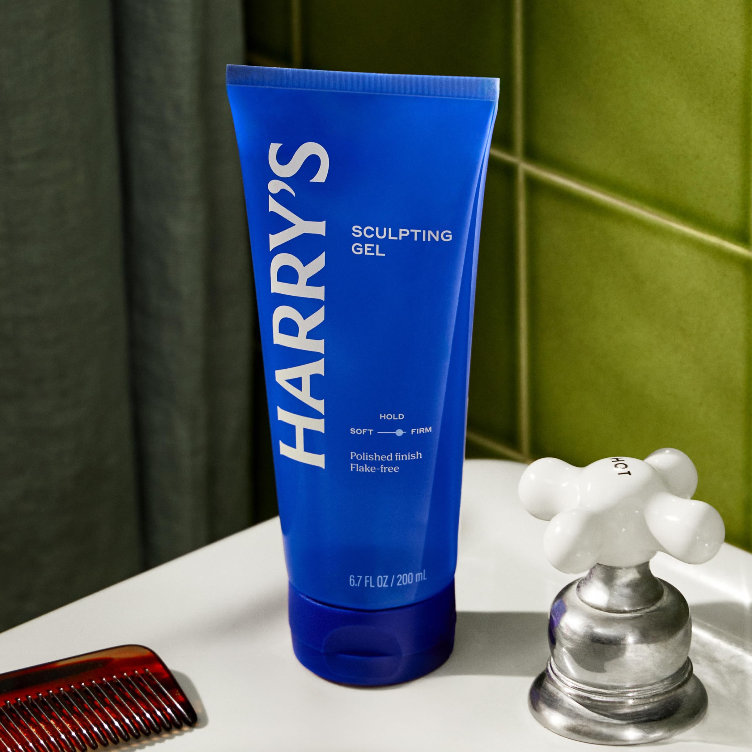 Harry's Hair Gel for Men - Strong Hold Styling Gel with Shine Finish, 6.7 Fl Oz (3 Pack) - Perfect for Professional Look, Special Occasions & Everyday Styling