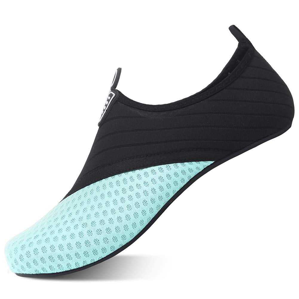 QACOHU Barefoot Water Shoes for Men & Women - Quick-Dry Swim Shoes for Diving, Surfing, Swimming, Beach & Yoga | Perfect for Water Sports & Outdoor Activities