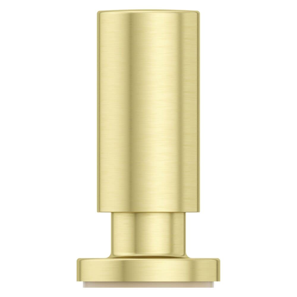 Pfister Brushed Gold Modern Kitchen Soap Dispenser - Touchless Automatic Liquid Soap Dispenser for Bathroom & Kitchen, Sleek Design with 17oz Capacity, Perfect for Modern Homes & Commercial Spaces