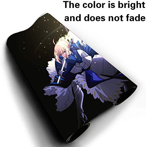 Fate Stay Night Anime Mouse Pad - Large Gaming Desk Mat for Computer & Keyboard - Saber Alter Fate Grand Order Design - Perfect for PC Gaming, Office Work & Anime Decor (234)