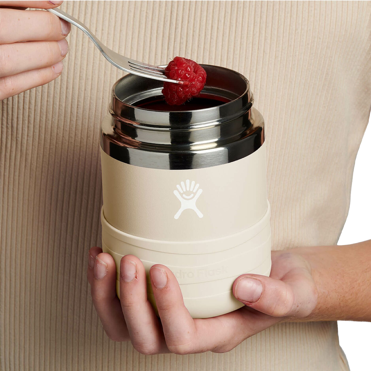 12 oz Insulated Food Jar for Kids - Leak Proof Stainless Steel Lunch Box with Spork - Perfect for School, Picnics & Outdoor Activities