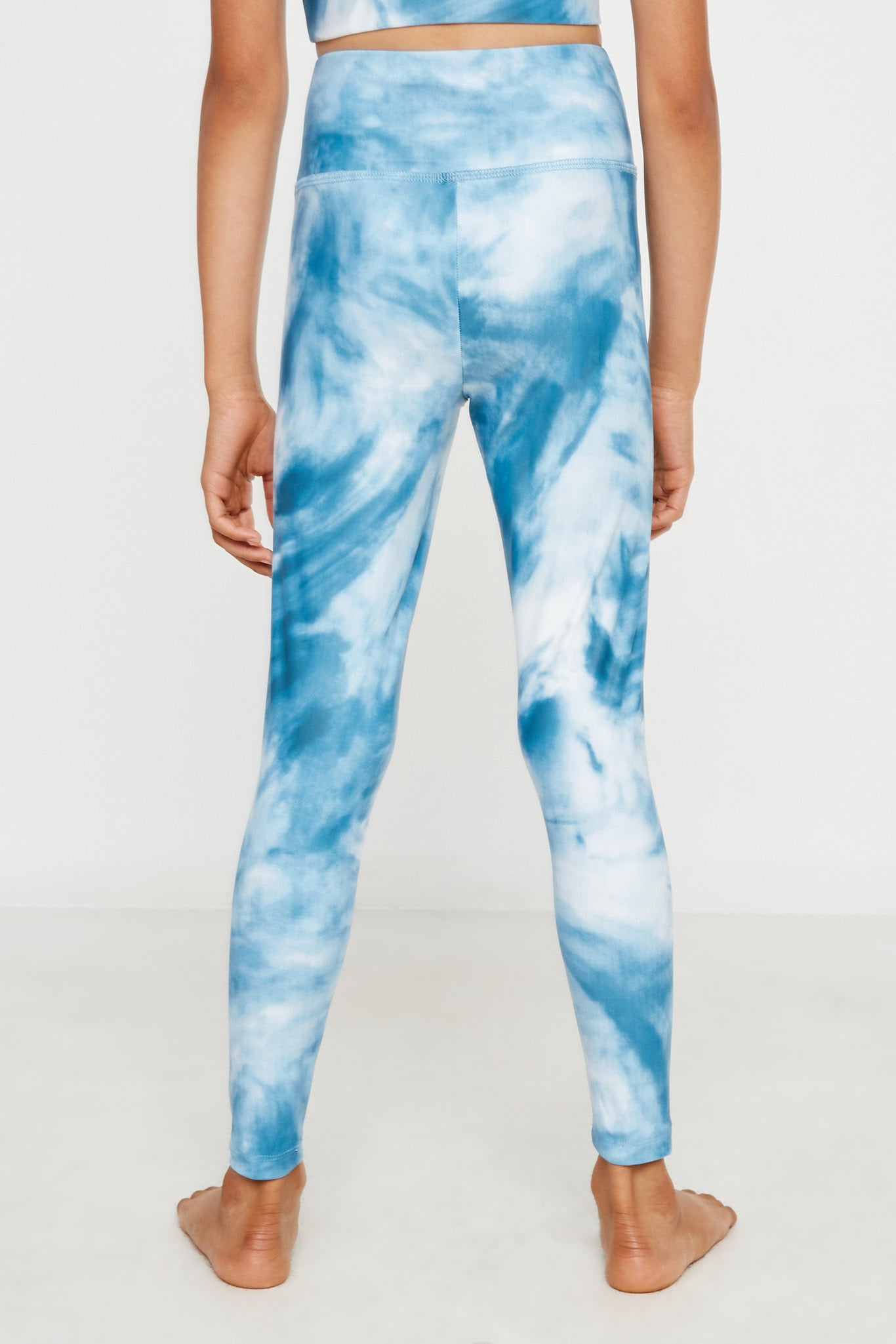 Tie Dye Yoga Pants for Women - High Waisted Workout Leggings - Comfortable Stretchy Gym Tights for Running, Pilates & Lounge Wear