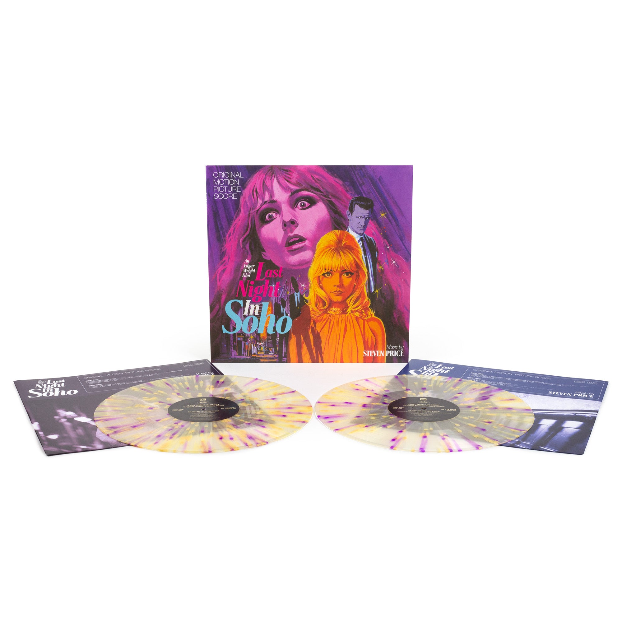 Last Night in Soho Original Motion Picture Soundtrack 2XLP Vinyl Record - Limited Edition Film Score for Movie Lovers & Collectors, Perfect for Home Theater & Music Enthusiasts