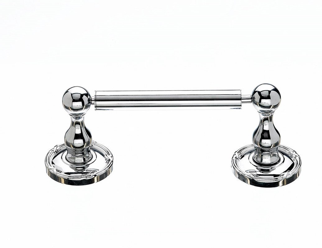 Edwardian Wall Mount Toilet Paper Holder - Polished Chrome Finish | Vintage Bathroom Accessory for Classic & Modern Homes