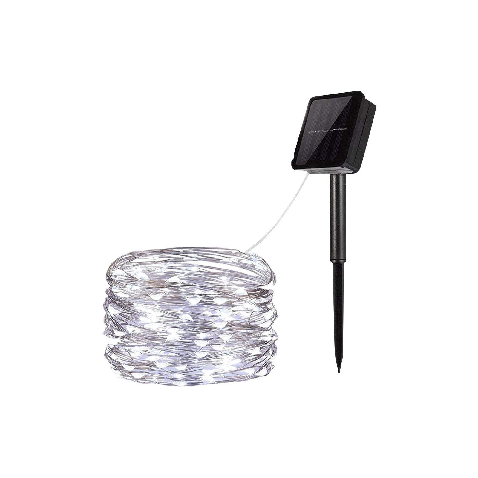 Boddenly 240 LED Solar String Lights - Waterproof Outdoor Garden Lights with 8 Solar Panels, 24M Modes for Patio, Backyard & Garden Decor | Perfect for Parties, Weddings & Outdoor Dining