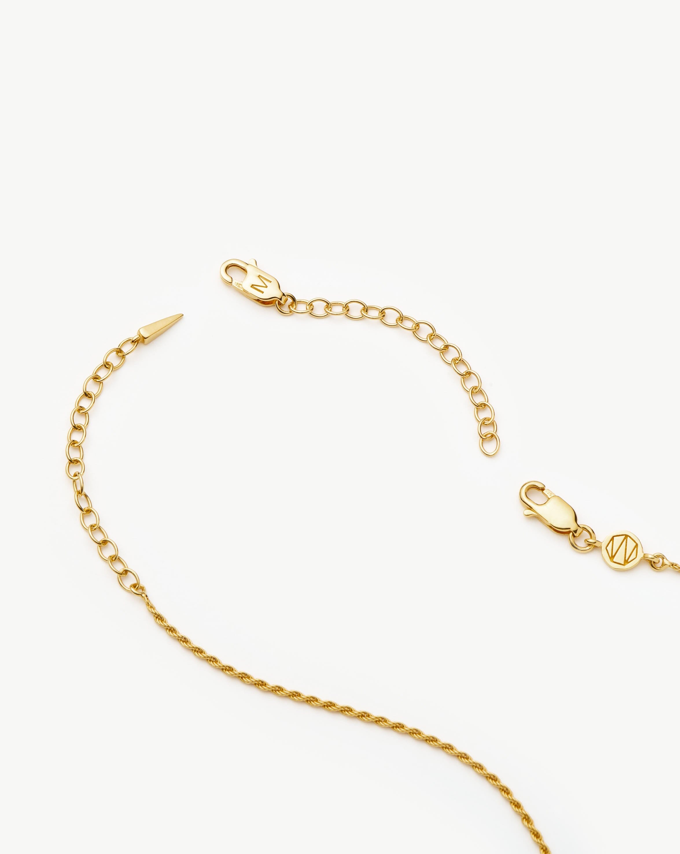 Adjustable Chain Necklace Extender - 18k Recycled Gold Vermeil Jewelry Extender for Layering & Custom Length Necklaces | Perfect for Pendants, Lockets & Personalized Gifts