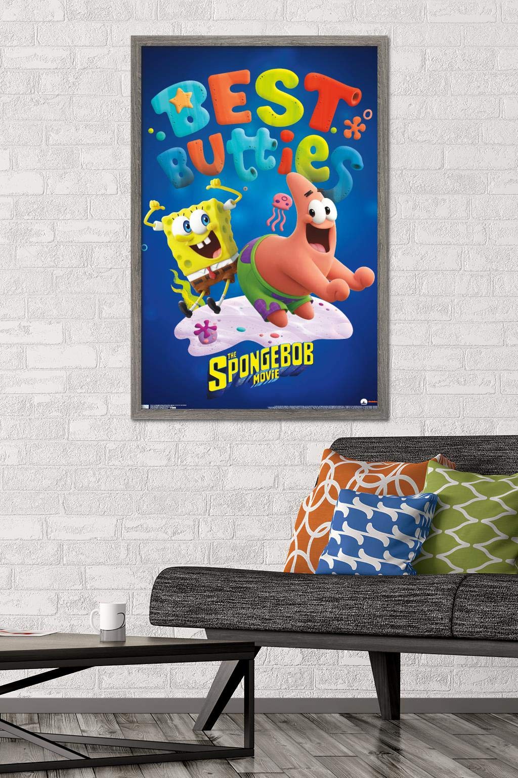 Trends International The SpongeBob Movie: Sponge On The Run - Best Friends Wall Poster, 22.375