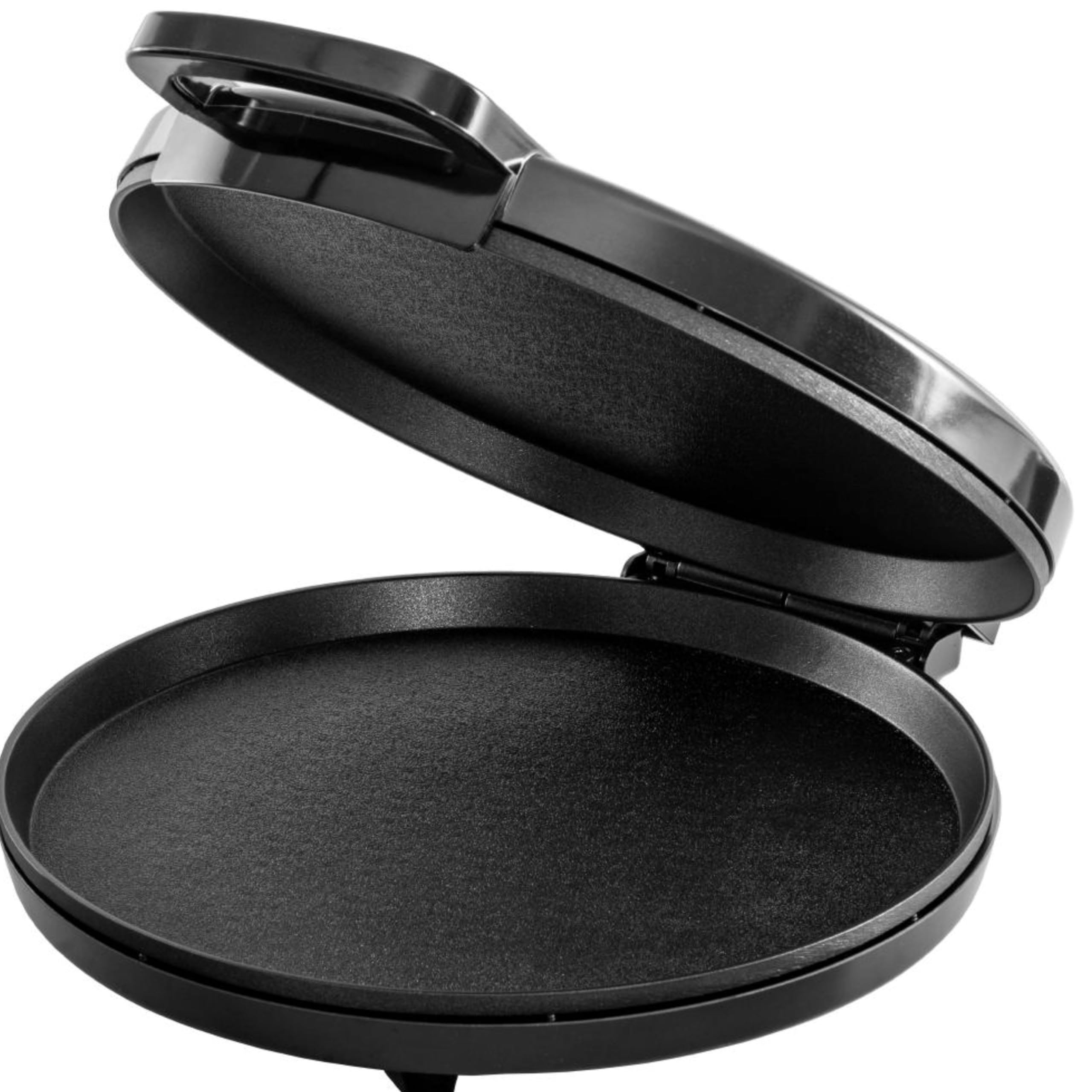 **Courant 12-Inch Electric Pizza Maker - Non-Stick Plates, Cool-Touch Handle, Indoor Pizza Oven & Calzone Maker for Home, School, or Office - Perfect for Family Dinners, Parties, and Quick Meals**
