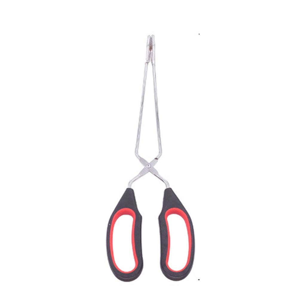 KGEZW Stainless Steel Scissors-Type BBQ Tongs - 12