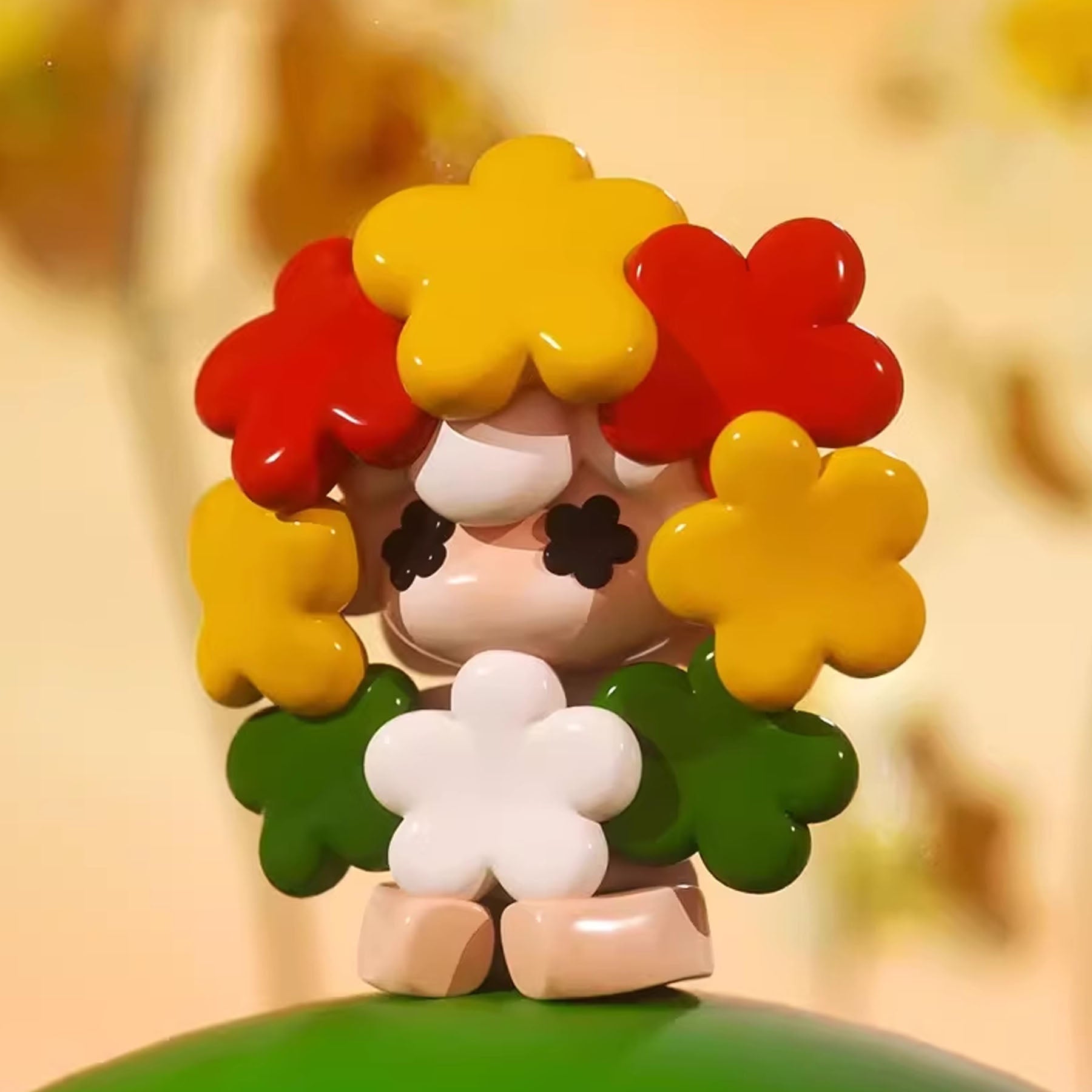 SOLY Garden Beans Series Blind Box HEYONE - Collectible Miniature Plant Figures for Home Decor, Office Desk & Gift Giving