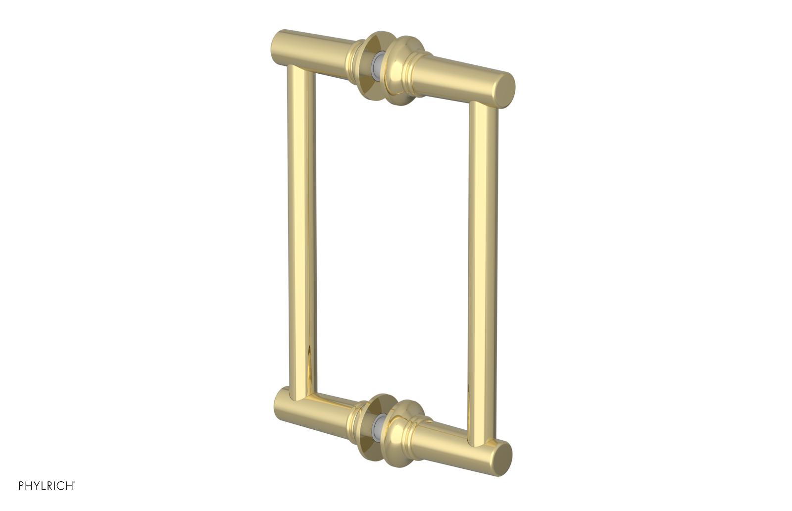 Hex Modern 8 Double Sided Shower Pull 501 93 08 - Premium Bathroom Hardware for Shower Doors & Glass Enclosures - Perfect for Home Renovation & Spa Style Bathrooms