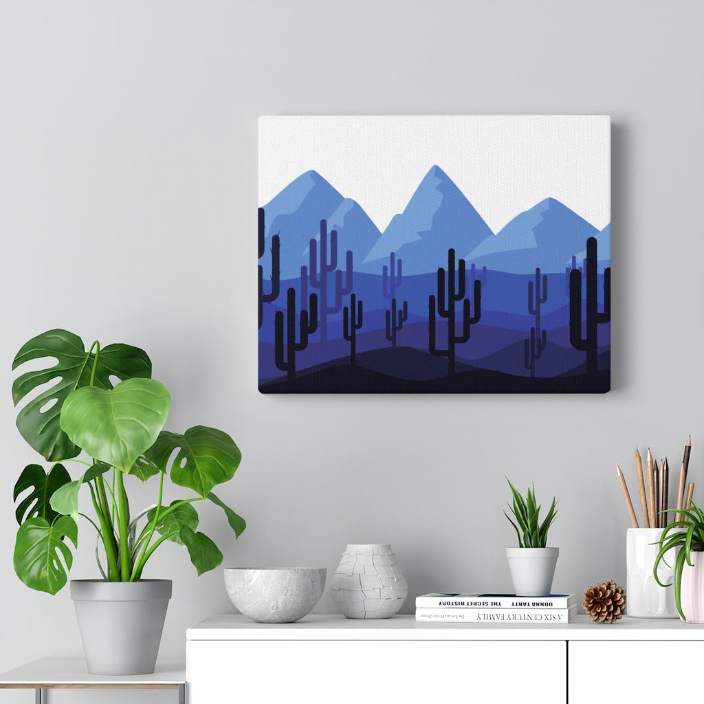 Desert Landscape Wall Art Painting | Modern Canvas Wall Hanging Decor for Living Room, Bedroom & Office | Perfect for Home & Office Decor