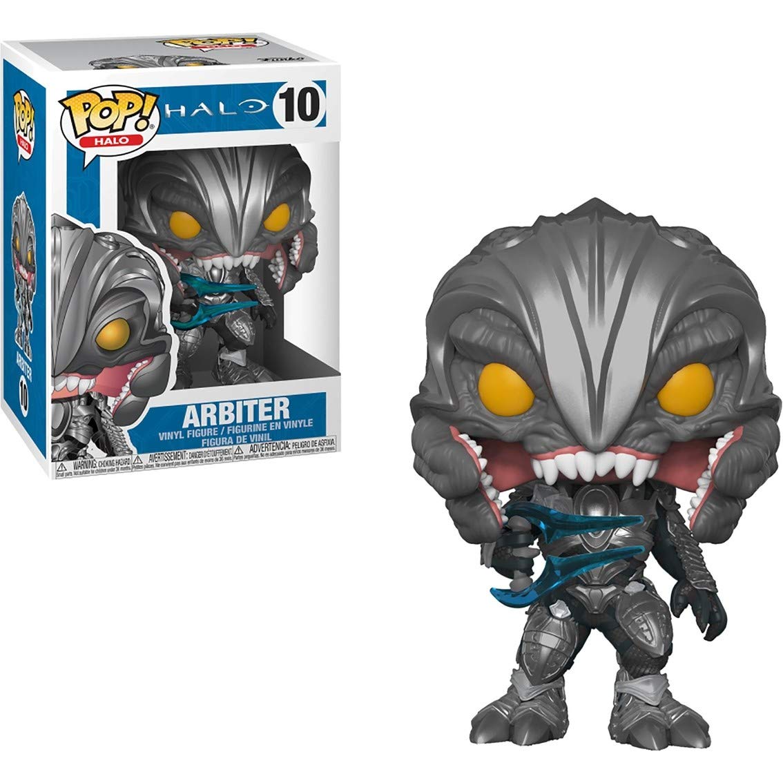 Funko POP! Games: Halo Arbiter Collectible Figure - Multicolor Vinyl Toy for Gamers & Collectors | Perfect for Display, Gifts, and Halo Fans