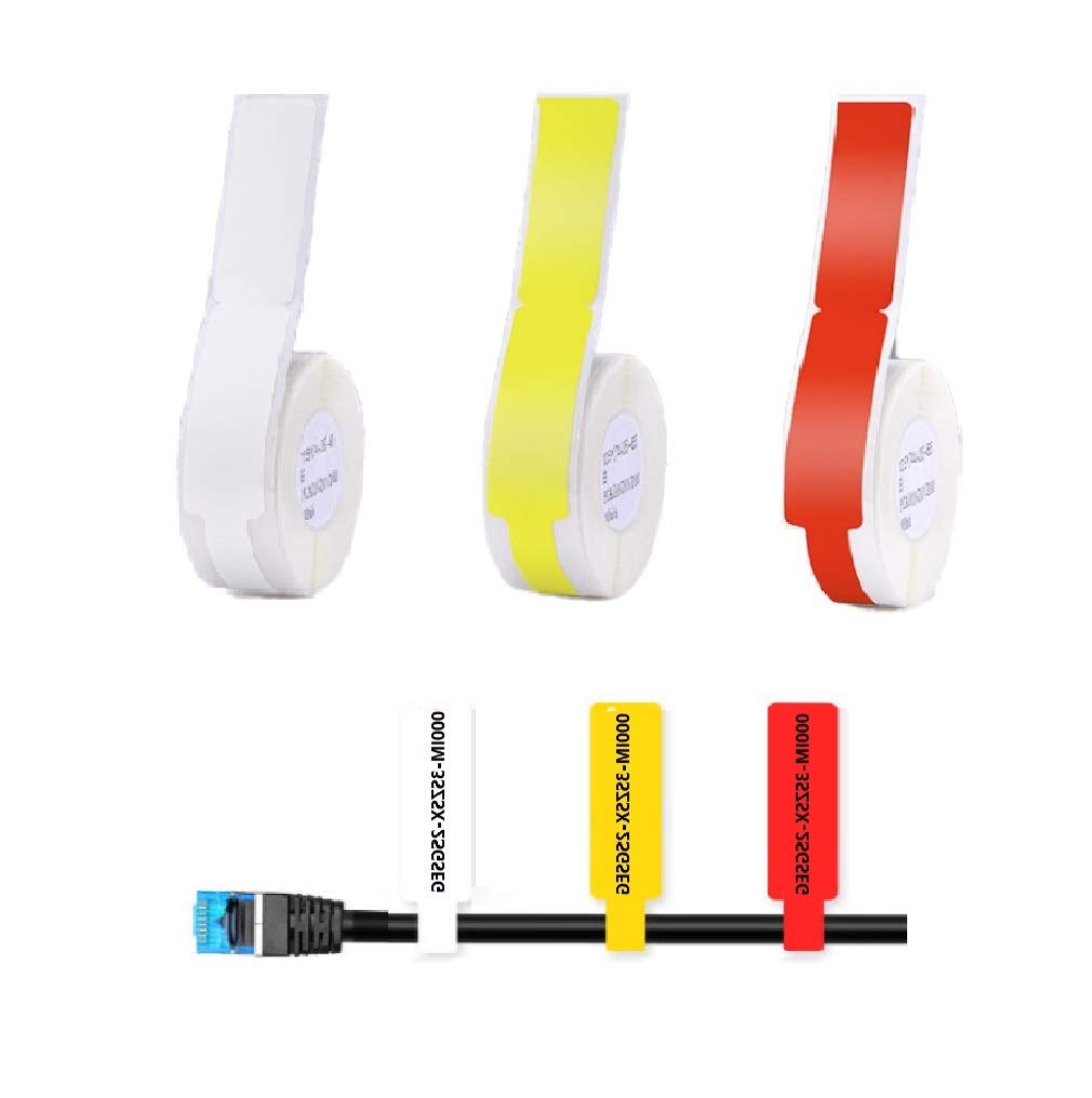 D11 Label Maker Tape - Waterproof & Tear Proof Laminated Label Paper (0.5