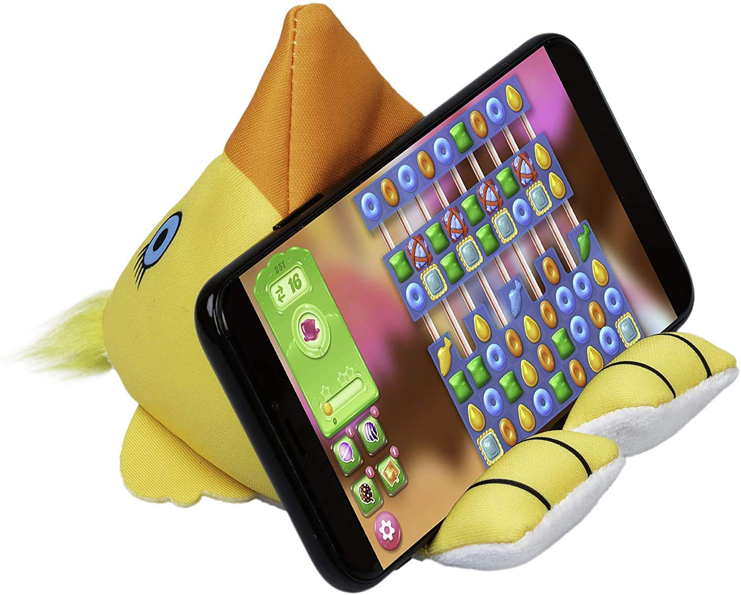 Soft Plush Phone Holder Stand for iPhone & Tablet - Cute Bird Design, Kids Safe, Perfect for Desk, Car, and Bedside Use
