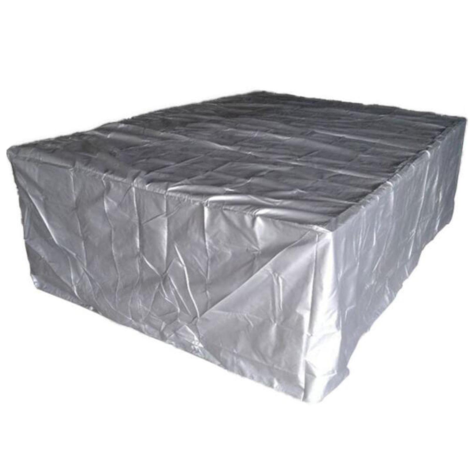 SM SunniMix Waterproof Billiard Table Cover - Durable Pool Table Cover for Snooker & Gaming Tables, Silver | Perfect for Home Game Rooms, Bars & Outdoor Protection