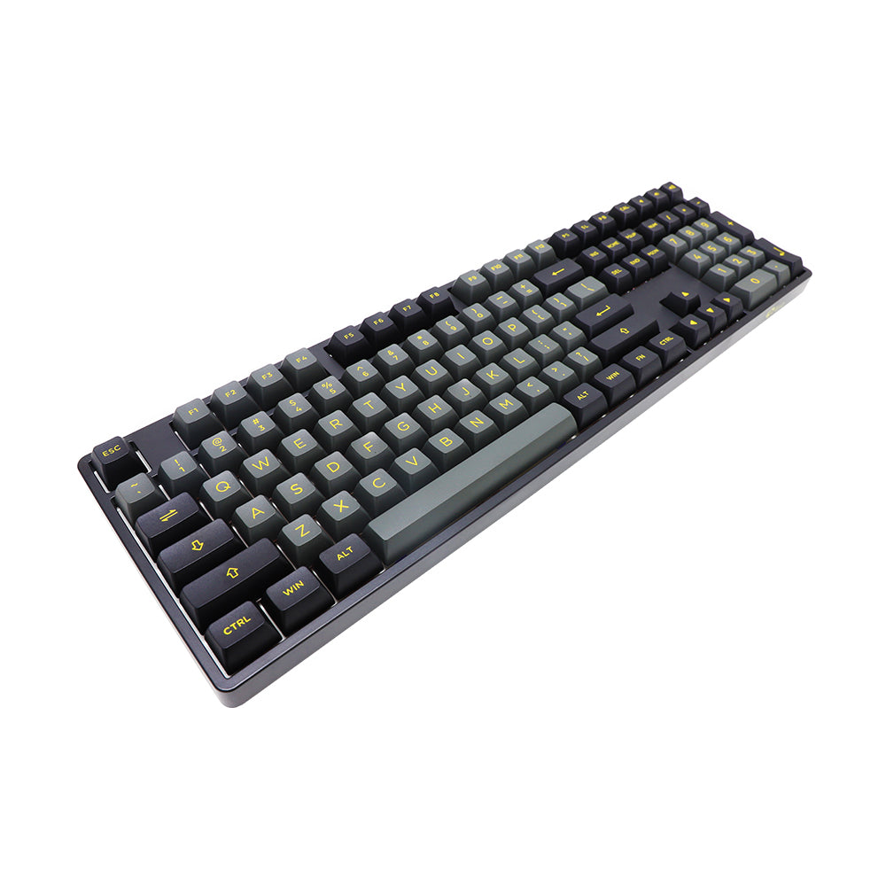 Akko 5108B Plus Wireless Mechanical Keyboard - Hot Swappable RGB Backlit, Black & Gold Design with Jelly Pink Switches for Gaming & Office Typing