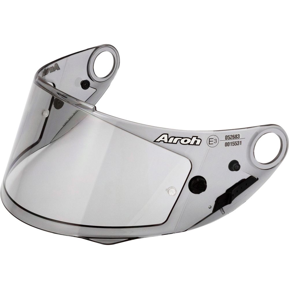 Airoh GP 500 GP 550 S Motorcycle Helmet Visor - Light Smoke Tinted Shield for Off-Road Racing & Street Riding