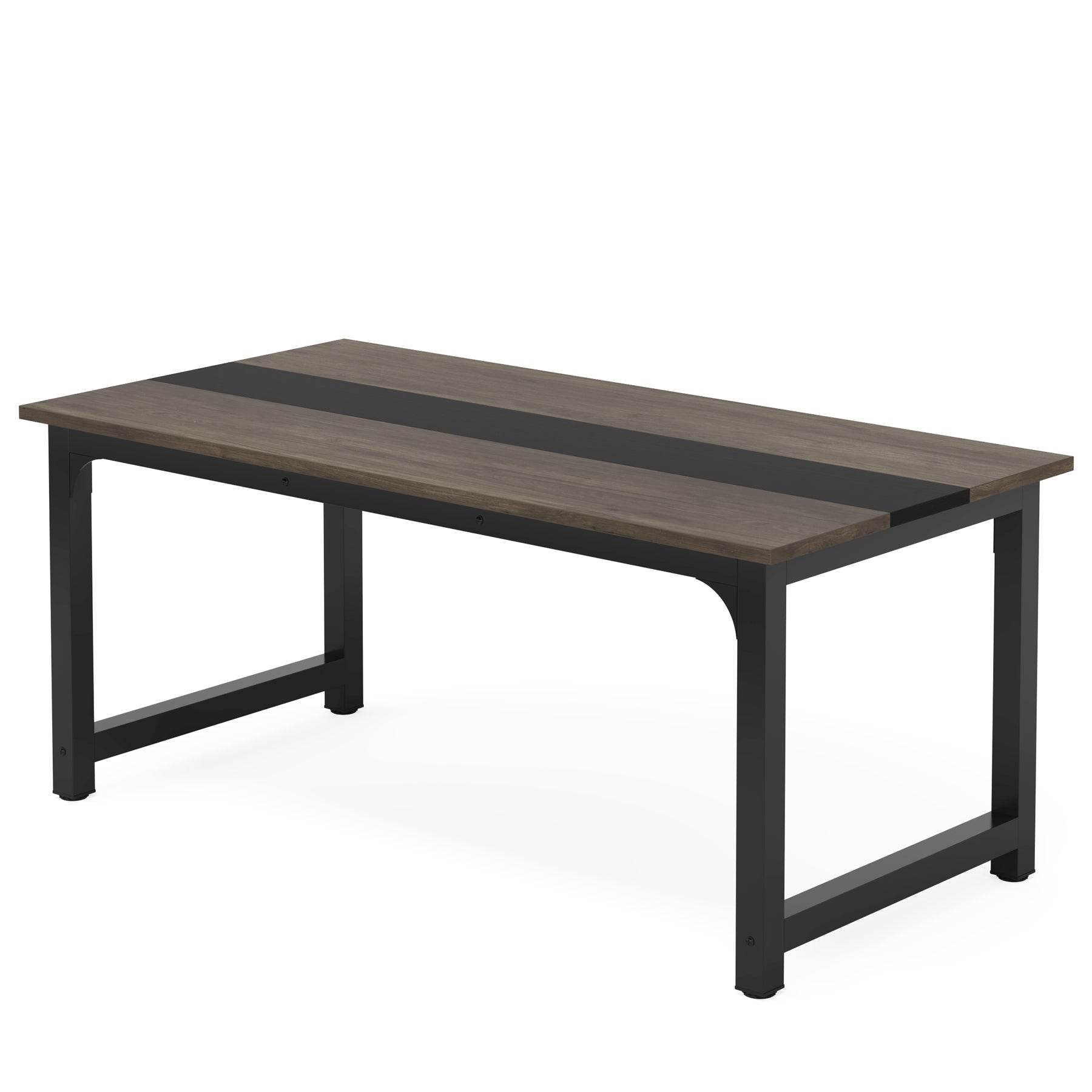 Modern Rectangular Conference Table - Office Meeting Desk with Durable Work Surface for Home & Business Use | Perfect for Meetings, Presentations & Collaborative Workspaces