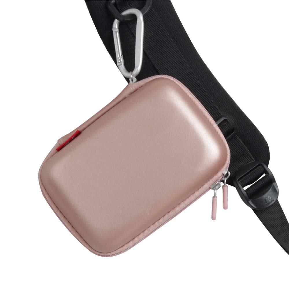 Hermitshell Hard Travel Case for Fujifilm Instax Link Smartphone Printer (Rose Gold) - Durable Protective Cover for Photo Printer - Perfect for Travel, Parties & Gift Giving