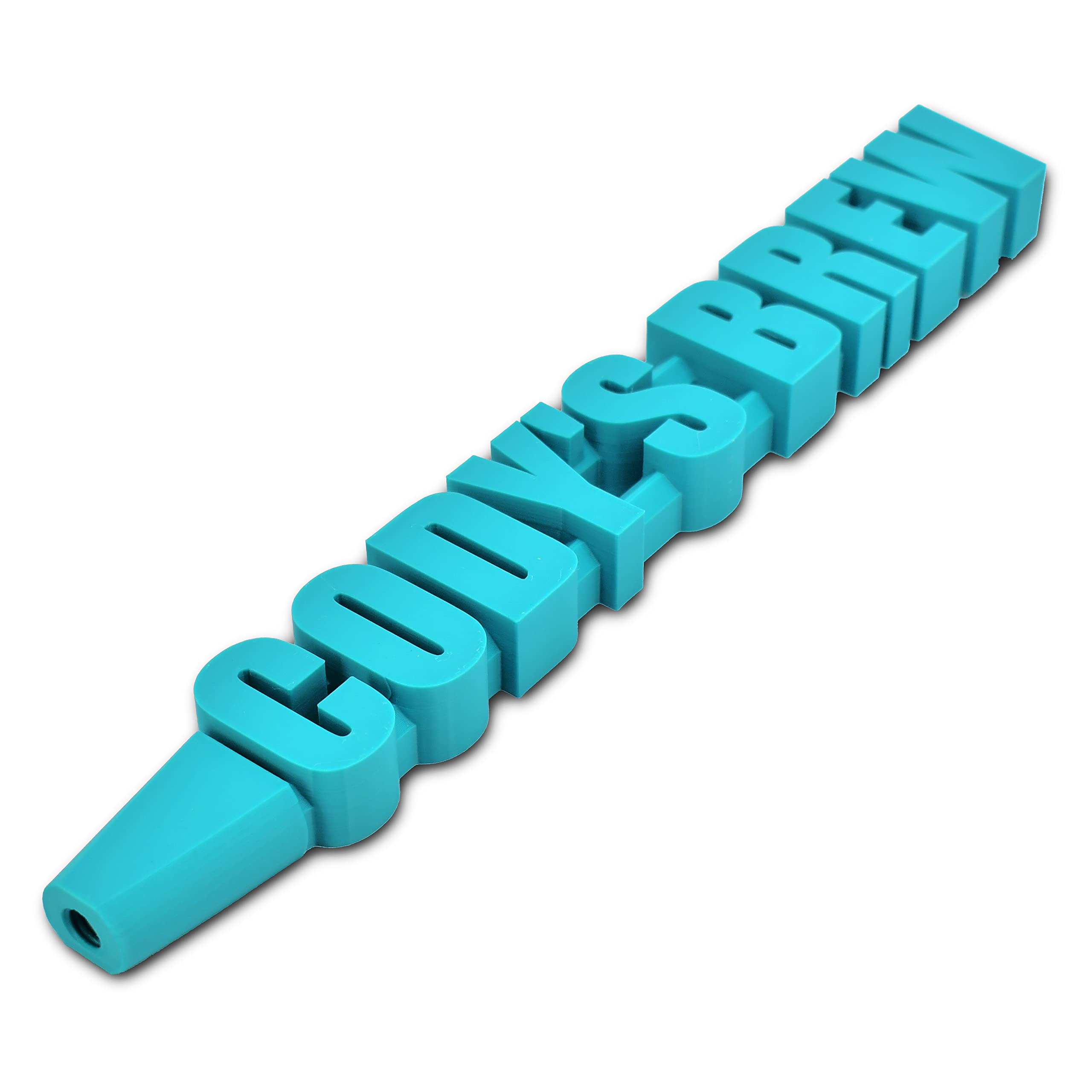 Custom Personalized Beer Tap Handle - Engraved Keg Handle for Home Bars & Pubs - Perfect Gift for Beer Lovers (Teal Color) - Use for Home Brewing, Man Caves, Bars & Parties