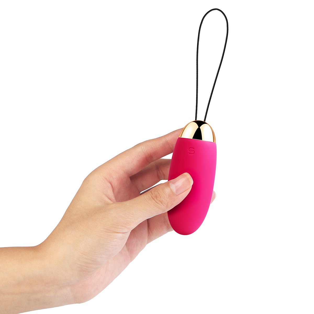 SVAKOM Elva Wireless Remote Control Vibrating Egg - Rechargeable, Quiet, Waterproof Adult Toy for Couples (Plum Red) | Perfect for Long Distance Play & Romantic Nights