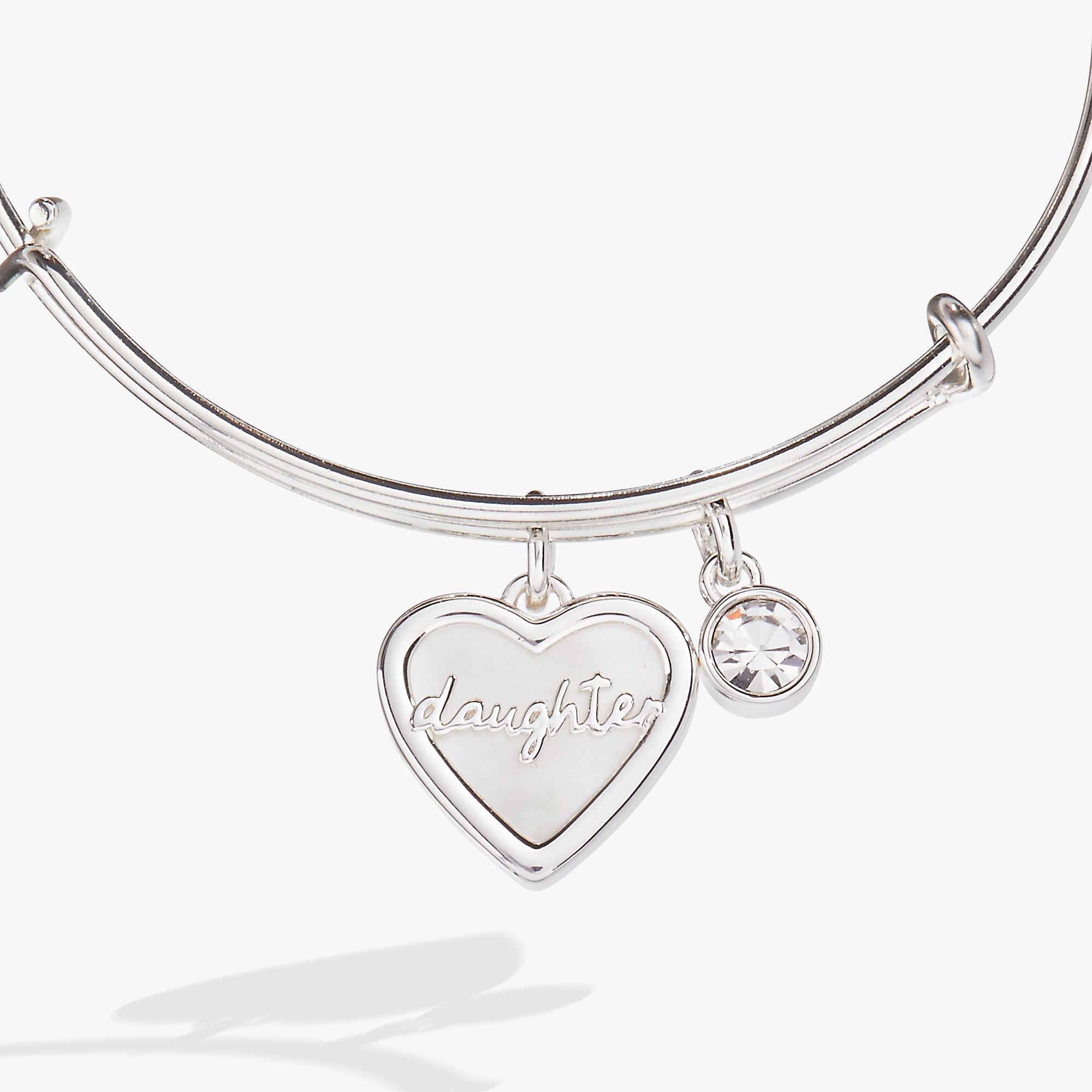 Elegant Mother of Pearl Bangle Bracelet for Women - Perfect Gift for Daughter, Mother & Loved Ones - Ideal for Weddings, Anniversaries & Special Occasions