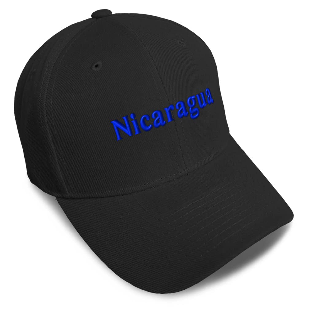 Nicaragua Love Acrylic Baseball Cap - Adjustable Dad Hat for Men & Women - Perfect for Outdoor Sports, Travel & Casual Wear