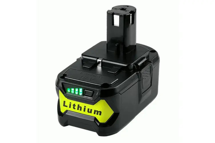 Ryobi RB1860 18V 6.0Ah Lithium-Ion Battery - High Capacity Power Tool Battery for Drills, Saws & Outdoor Tools | Compatible with Ryobi 18V One+ System