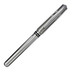uni-ball 60658 Uniball Gel Impact Roller Ball Pen - Medium Point, Silver Metallic Ink for Smooth Writing - Perfect for Office, School, Note Taking & Gift Giving